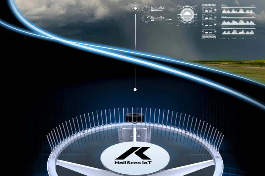 HailSens sensing storm data