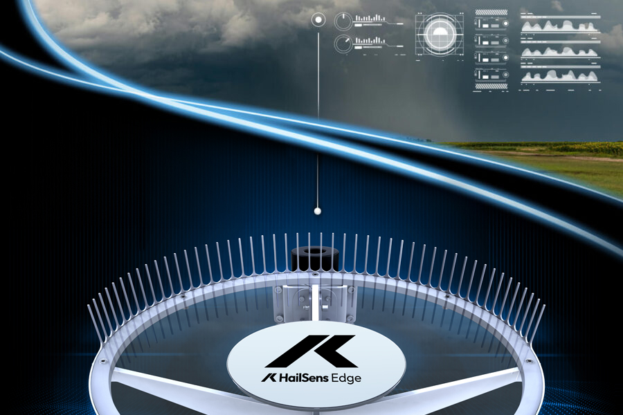 HailSens sensing storm data